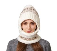 Generisch Gorro para mujer, suave, resistente al viento, cálido, a la , gorro de invierno con ajuste informal para climas fríos, para la temporada de frío, al aire libre, ciclismo, viajes, esquí y