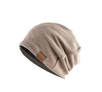 Generisch Gorro para niños con cuello cuadrado de pelo de rejilla sombreros retro cálido sombrero de moda gorro de marinero, caqui, Talla única