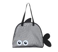 Generisch grande para la playa, transportador de compras reutilizable, organizador de viaje ligero, diseño de carryall de varios bolsillos, ideal para el gimnasio escolar, pícnic, vacaciones