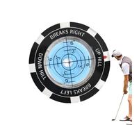 Generisch Green Reader, Double Sided Level, Accurate Ball Marker, Improved Putting Precision, Golf Reading Aid Function Training Golf Accessory for Golfers Entusiasts Beginners