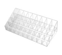 Generisch Grids Lipstick Organizer - Clear Acrylic Lipstick Holders For Lip Gloss And Lipsticks Tubes, Desktop Lipsticks Organizer And Storage Display Box For Vanity Table, 9/24/36/40 Grid