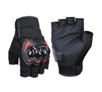 Generisch Guantes antideslizantes para pantalla táctil, guantes de medio dedo para bicicleta al aire libre, valores ergonómicos para bicicleta, accesorios para entrenamiento de clima caliente