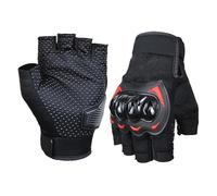 Generisch Guantes antideslizantes para pantalla táctil, guantes de medio dedo para bicicleta al aire libre, valores ergonómicos para bicicleta, accesorios para entrenamiento de clima caliente
