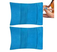 Generisch Guantes de arena, set de limpieza para viajes, 2 guantes de arena, accesorios de playa para mujeres, hombres, niños, familia