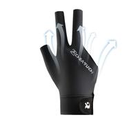 Generisch Guantes de billar para piscina, cómodos guantes de billar con 3 dedos para hombre, guantes deportivos de 3 manos para billar, principiantes, mujeres, hombres, adolescentes