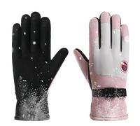 Generisch Guantes de invierno, calentadores de manos impermeables y a prueba de viento | Guantes para nieve y frío | Para correr y andar en bicicleta y motociclismo Conducir un coche Caminar Trabajo
