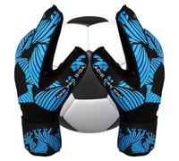 Generisch Guantes de portero antideslizantes con protección para los dedos, para deportes, fútbol, uso diario, viajes, escuela, campo de juego, actividades al aire libre y