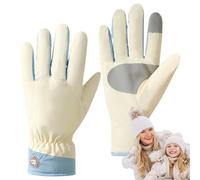 Generisch Guantes de snowboard, manoplas antideslizantes para pantalla táctil a prueba de viento | Guantes cálidos de invierno | para ciclismo, deportes, conducción, esquí, mujeres y adultos al aire