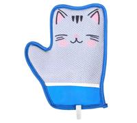 Generisch Guantes quitapelos para mascotas, herramienta de cuidado de gatos, limpiador de cepillo de desecho reutilizable, guante de suave con diseño de dibujos animados, ideal para perros