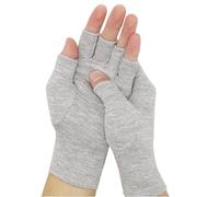 Generisch Guantes sin dedos para mujer, portátiles, transpirables y duraderos, con puntas de los dedos libres, para deportes, ciclismo, senderismo, camping y entrenamiento físico
