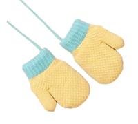 Generisch Guanti Da Neve Per Bambini 11,5 cm 40 g - Muffole Peluche Morbide Invernali - Guanti Caldi Per Neonati 1-3 Anni - Uso Sci, Pattinaggio, Giardino, Passeggiate E Giochi Al, amarillo, Siehe