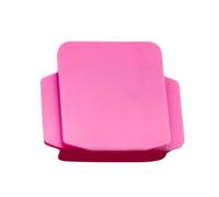 Generisch Guía de costura magnética, diseño poligonal con escala, herramienta de costura de precisión, acolchado multifuncional y ayuda a la artesanía, accesorio de máquina de costura necesaria para