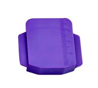 Generisch Guía de costura magnética, diseño poligonal con escala, herramienta de costura de precisión, acolchado multifuncional y ayuda a la artesanía, accesorio de máquina de costura necesaria para