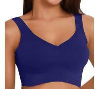 Generisch H Und M Damen Kleidung Laufweste Yoga Sportunterwäsche Damen BH & Bustier Damen, azul, L