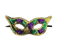 Generisch Half Face Mask Damen Gesicht Verkleidung Trendig Federmaske Stilvoll Halbgesichtsmaske leicht Feder Maske Party Augenmaske vielseitig Hingucker Accessoire Maskerade Fasching Kostüm