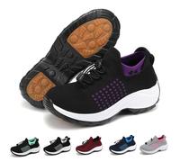 Generisch Hallux Valgus Zapatos para Hombre, Naturstep Zapatos Orthopédicos Mujer Hombre Malla Transpirable Zapatos Ergonómicos Zapatillas y Zapatos Deportivos Slip Suela Gruesa Zapatos de Calcetines