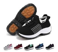 Generisch Hallux Valgus Zapatos para hombre, Naturstep Zapatos Orthopédicos Mujer Hombre Malla Transpirable Ergonómica Zapato Zapatillas y Zapatos Deportivos Slip Suela Gruesa Shoe Breeze Calcetines