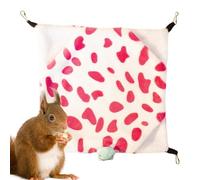 Generisch Hammock, Hamster Hammock, Winter Sleeping House, Warm Cotton Nest, Cozy Small Animal Bed Warm Cotton Hamster Hammock for Squirrels, Cozy Winter Nights and Chipmunks