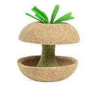 Generisch Hamster Chew Toys, Natural Fruit Shaped Treat Toys for Small Animals, Safe Wooden Bunny Chew Teeth Grinding Ideal Hamsters Gerbils Chinchillas Squirrels Rabbits and Other Pets