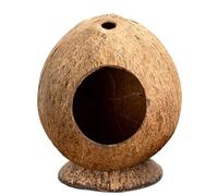 Generisch Hámster escondite | 13,5 x 12 cm pequeña casa de hámster - Recinto masticable con base antivuelco - para erizos, jerbos, conejos, animales pequeños