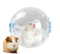 Generisch Hamster Exercise Wheel Ball - Juguete ventilado Run Ball Toy, Pet Activity Trainer | con de Pista de Rodadura Suave, diseño Ligero, exploración sin Jaula