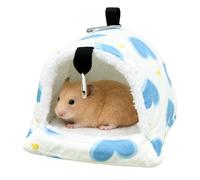 Generisch Hamster Hammock - Cama de chinchilla de franela para colgar en casa, jaula de invierno para sugar Glider Ferret Hamster Squirrel Resting Climbing Playtime