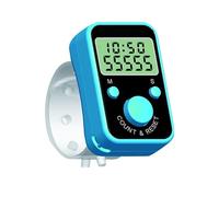 Generisch HandCounter Clicker - Dedo electrónico con pantalla digital LCD, material ABS, 15 cm de longitud, 20 g de peso ligero, contador de números de 5 dígitos para estación de autobús escolar