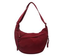 Generisch Handyzubehör Taschen Bag Women Shoulder Bag College Leather Handbag Work Bag Purse Umhängetaschen Damen Groß, rojo, Einheitsgröße