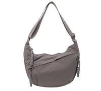 Generisch Handyzubehör Taschen Bag Women Shoulder Bag College Leather Handbag Work Bag Purse Umhängetaschen Damen Groß, gris, Einheitsgröße