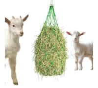 Generisch Hay Bag Horse, Goat Hay Feeder, 4.96 pulgadas Hangable Net Supplies, Durable Mesh Design, Bags Storage Holder for Cattle, Horses, Stalls, Equine Barn and Daily Feeding Rutine