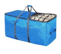 Generisch Hay Bags for Horses, Goat Hay Feeder, Hangable Oxford Cloth Material, Bag Supplies Storage Feeding Tote for Cattle, Horses, Equine and Livestock Barn, 44.09x21.65x17.72 inches