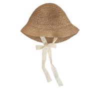 Generisch Head Circumference - Gorro de encaje para bebé (48 cm), caqui, M