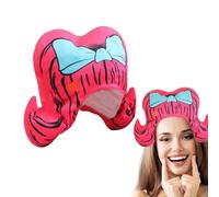Generisch Headgear Bow Plush, Photo Props Headdress, Plush Warm Headdress, and Comfortable Design, 16.93x12.99 inches, Perfect for Carnival Costumes, Cosplay, and Adult Fashion