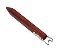 Generisch Herramienta de de cerámica - Moldeador hecho a mano, mango de madera, rascador de disco de cerámica de arcilla, para recortar, moler, corte cónico, cuencos, tazas, jarrones, vasos