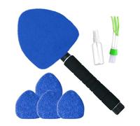 Generisch Herramienta de Limpieza de Parabrisas Delantero Interior, Limpiador de Parabrisas extraíble, para Puerta Interior, Ventana, Exterior, camión, Espejo