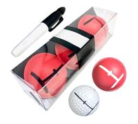 Generisch Herramienta de marcador de pelota de golf, identificación verde, plantillas para marcar pelotas de golf, para jugadores de golf, mujeres, principiantes, golfistas profesionales, padre, papá