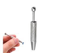 Generisch Herramienta de recogida de diamantes de imitación | Pinza de precisión de 4 dientes | Soporte antideslizante de perlas para joyería y | Outil De Saisie | Pinzetta Di Precisione | Pinza para