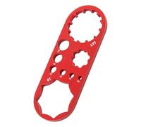 Generisch Herramienta de reparación de horquilla delantera para bicicleta | Llave de horquilla delantera, durabilidad robusta, accesorios de bicicleta de 10 cm con facilidad, cierre de tapa para