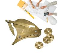 Generisch Herramientas de arquitecto,Pluma Con 4 Ruedas Puntadas Intercambiables,Herramienta de dibujo de ingeniero técnico - para dibujo, diseñador, línea de engranajes mecánicos, técnica