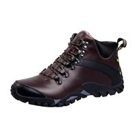 Generisch Herren Wasserdichte Schuhe Wanderstiefel Outdoorschuhe Trekkingschuhe Winterschuhe Wanderschuhe,Leicht,Atmungsaktiv,Rutschfest ,bequeme,Winddicht,Abriebfest,Gummisohle,sicheren FußHalt
