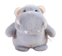 Generisch Hippo Stuffed Animal - Peluche decorativo de 13,78 pulgadas | Muñeca de peluche suave para animales - Adorable Durable Hippos Juguetes rellenos perfecto para niños Collectors Cuddling