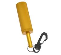 Generisch Hochet Plongée Sous Marine - Shaker Alu 11 cm, Signal Sonore Bruit Cloche Balle Acier, Zubehör Sécurité Communication Kit, Clip Crochet Rapide Attache Gilet | Pour Instructeur Guide