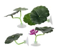Generisch Hojas Betta | 4 unidades con realistas - hojas de descanso para acuario y peces, para dormir, descansar, esconderse, jugar, criar y decorar
