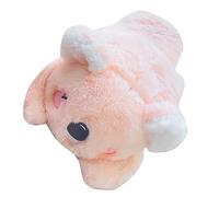 Generisch Hombre Mujer Rosa Gris Lindo Con Para Mujeres Zapatillas Invierno Zapatillas De Las Señoras Calentadoras De Navidad Esponjosas, Rosa., Medium