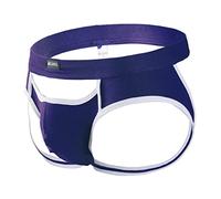 Generisch Hombres Jockstrap Athletic Supporter para Hombre Sexy Jockstrap Ropa Interior Hombre Calzoncillos Boxer Azul Hombre, BU1, S Corto