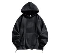 Generisch Hoodie Herren Oversize - Hoodie Herren Modern Tie Dye Druck Hoody Regular Fit Batik Pullover Basic Hoody Männer bequeme Sweatshirt mit Kordelzug Fashion Langarmshirt, #461, XL