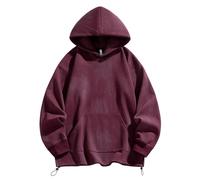 Generisch Hoodie Herren Oversize - Hoodie Herren Modern Tie Dye Druck Hoody Regular Fit Batik Pullover Basic Hoody Männer bequeme Sweatshirt mit Kordelzug Fashion Langarmshirt, #462, M
