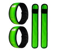 Generisch Horse Leg Bands - 4 piezas de engranaje de seguridad - 4 modos de resplandor Straps,for Road Parades Farm Stable Ranch Stall Night Riding Trails and Others
