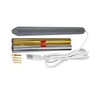 Generisch Hot Foil Pen | Portátil USB Stamping Tools | Heat Stamping Transfer Pen for Crafting - for Journaling Card Leather Working Crafting Engraving
