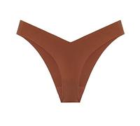 Generisch Hot Girls Sexy Panty Ropa Interior Bikini Tanga Sin Costuras Tangas Ropa Interior Sólido Nylon Ice Silk (E, S)